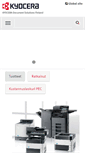Mobile Screenshot of kyoceradocumentsolutions.fi
