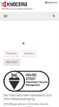 Mobile Screenshot of kyoceradocumentsolutions.nl
