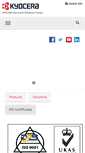 Mobile Screenshot of kyoceradocumentsolutions.eu