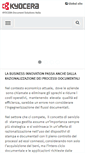 Mobile Screenshot of kyoceradocumentsolutions.it